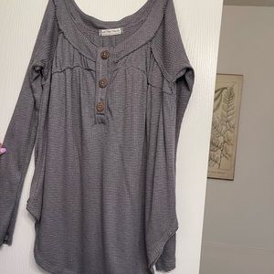 We the Free | by Free People Long sleeve scoop neck knit top